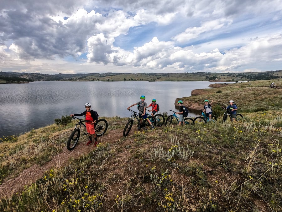 biking overnight camp