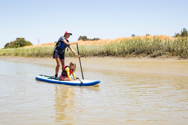 outdoor recreation paddling kids