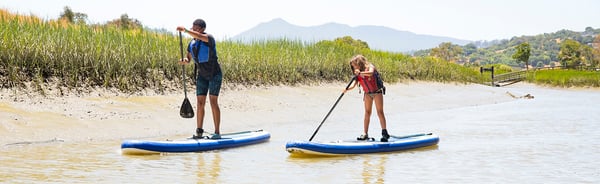 Stand up paddleboarding