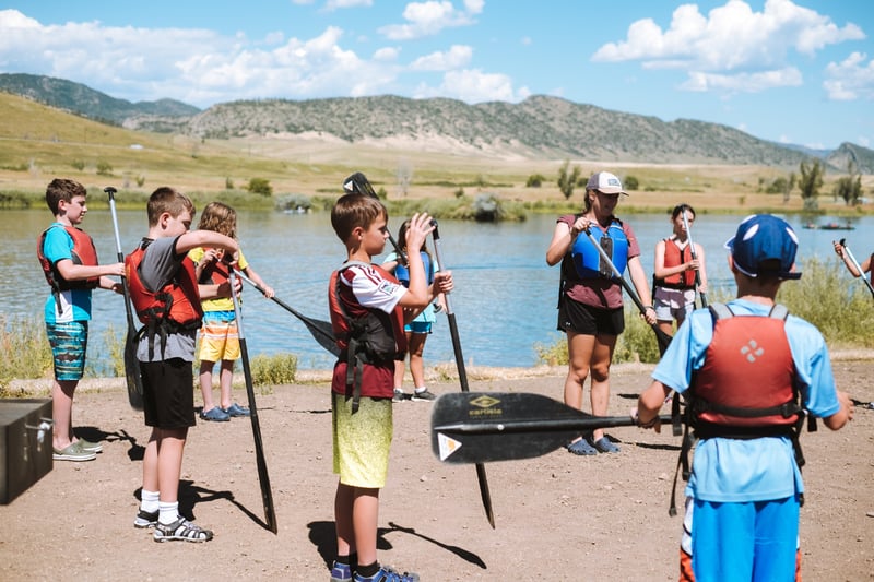 water sports summer camp in colorado